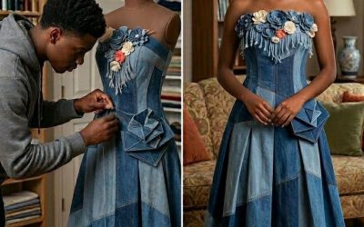 My Brother Sewed One from Our Late Mom’s Jeans Collection, and What Happened Next Made Her Jaw Drop