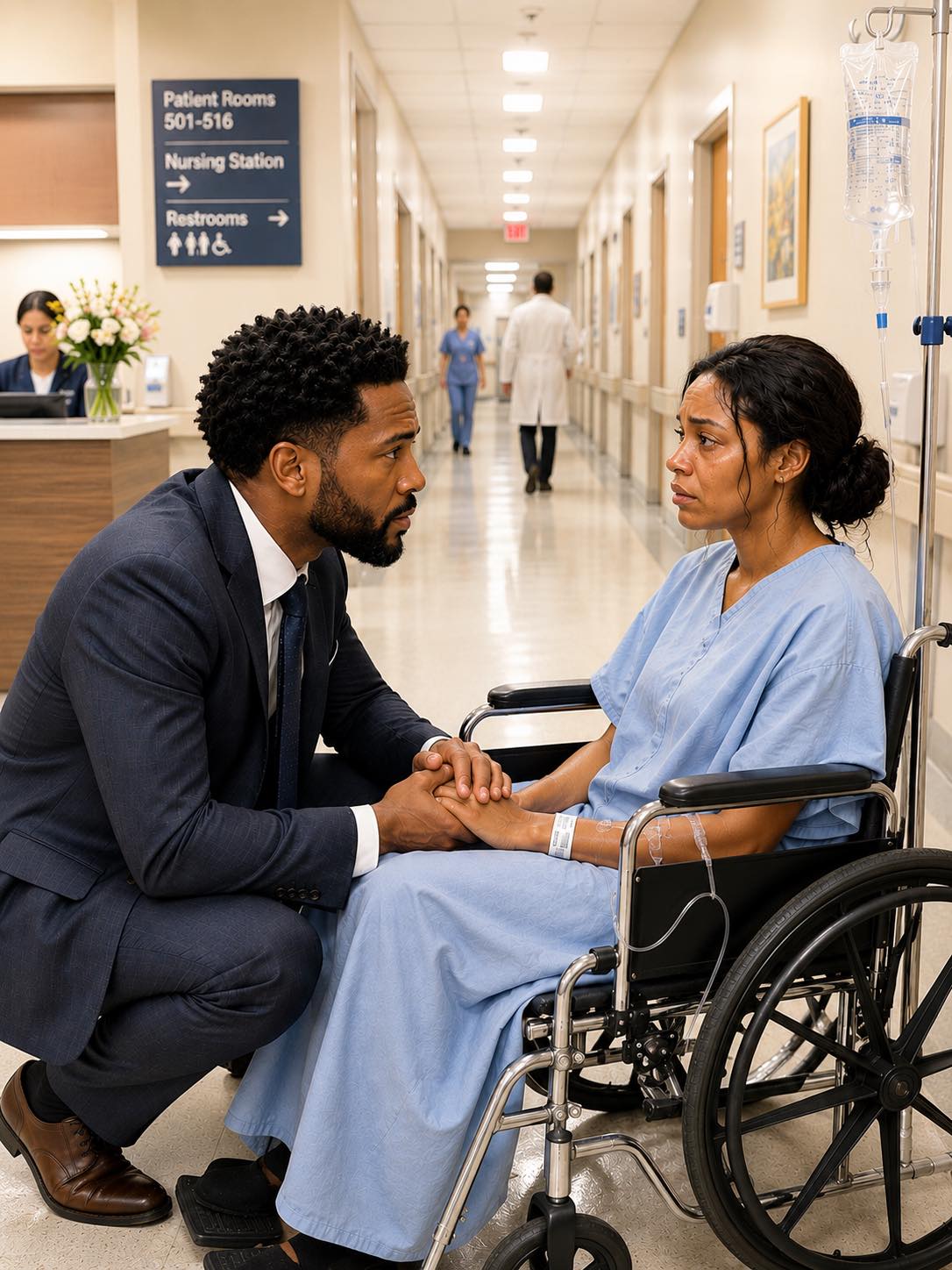 Two months after the divorce, I was sh0cked to see my ex-wife wandering aimlessly in the hospital. When I learned the truth, I completely collapsed.