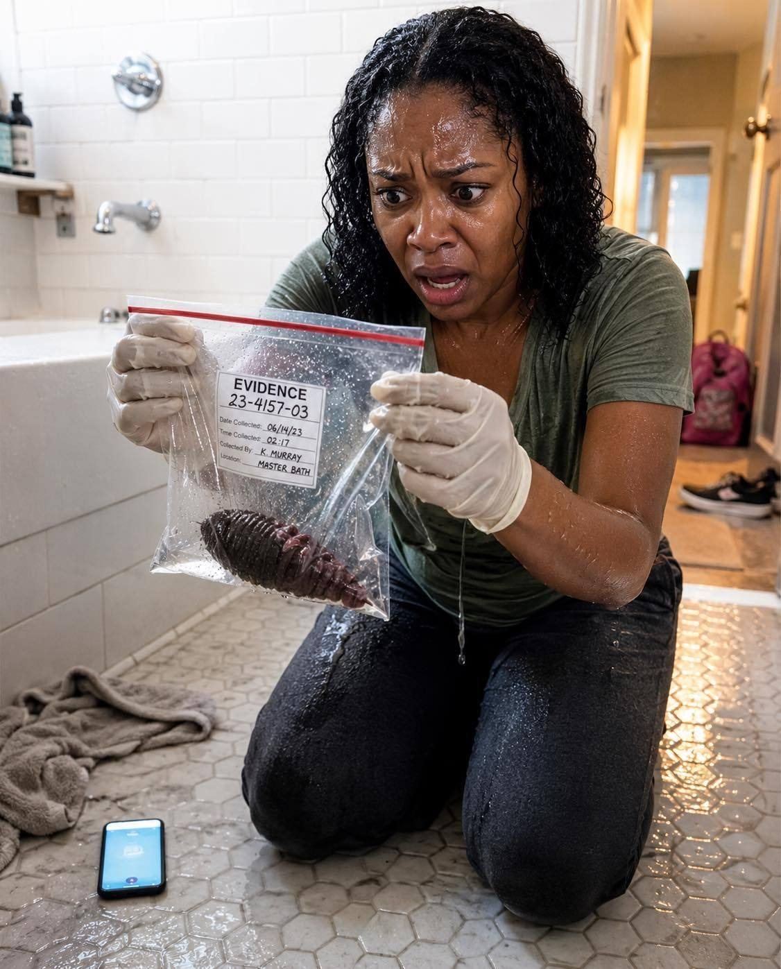 My 10-year-old daughter always rushed to the bathroom as soon as she came home from school. When I asked, “Why do you always take a bath right away?” she smiled and said, “I just like to be clean.” However, one day while cleaning the drain, I found something. The moment I saw it, my whole body started trembling, and I immediately…