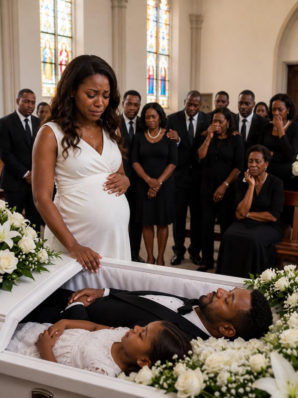 I stood over two coffins while my parents lounged on a beach with my brother, calling my husband and daughter’s funeral ‘too trivial to attend.’ Then, just days later, they showed up at my door demanding ,000. My mother snapped, ‘After everything we’ve done for you, you owe us.’
