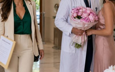 I Came Home One Day Early From A Luxury Wedding Expo And Saw My Doctor Husband Waiting At The Airport With My Favorite Flowers… For Another Woman
