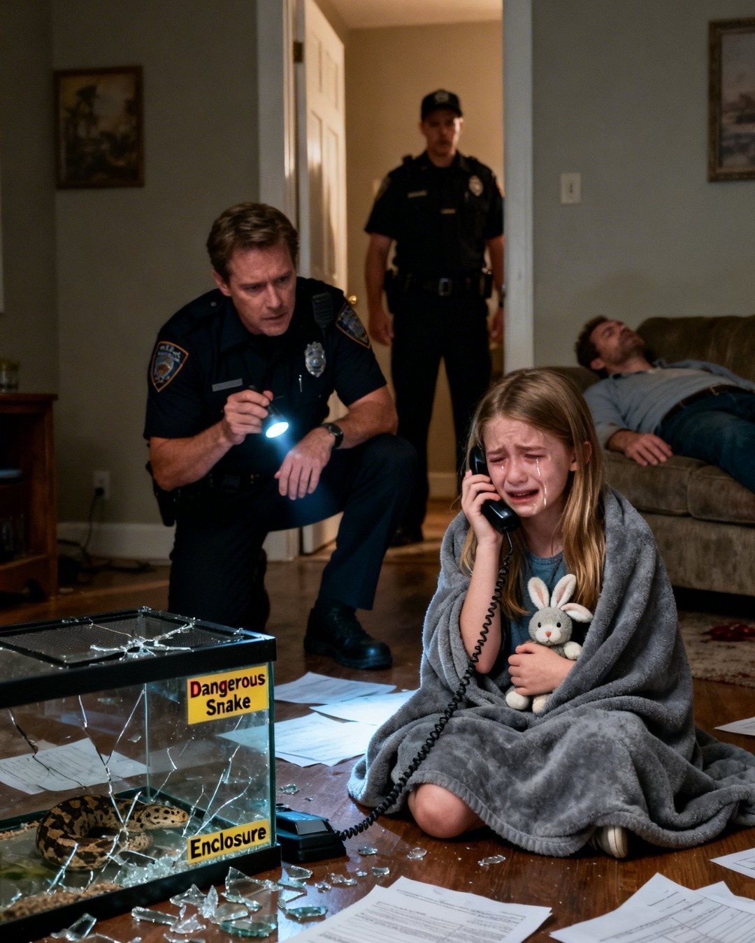 Little Girl’s 911 Call About “Daddy’s Snake” Exposes Shocking Child Abuse Case in Ohio