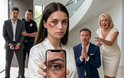 Her Husband Hit Her, Then Told Her to Cover the Br…