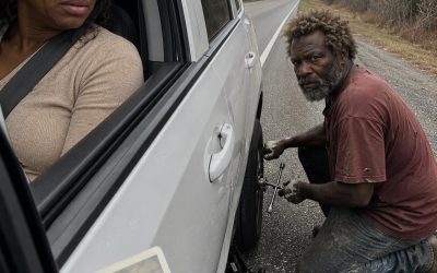 A Homeless Man Helped Me Change a Flat Tire on Route 9 Where My Son Disappeared 20 Years Ago – What He Left on My Passenger Seat Brought Me to My Knees