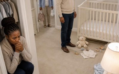 I hid 26 cameras to catch my lazy nanny, but at 3:00 a.m., I saw my husband enter the baby’s room wearing black gloves. The nanny wasn’t sleeping.