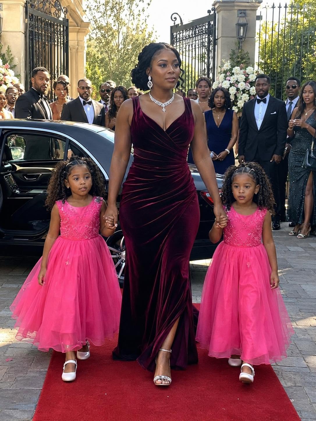 A Wealthy Man Invited His “Poor” Ex-Wife to His Grand Wedding to Humil:iate Her — But Everything Stopped When She Stepped Out of a Luxury Car with Twin Children and Said Words That Halted the Ceremony