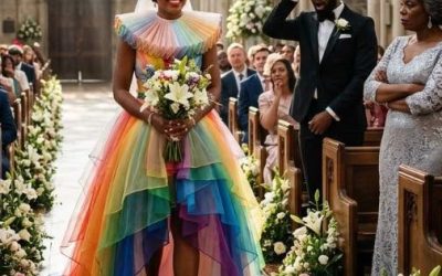 My mother-in-law replaced my wedding dress with a clown costume, so I wore it anyway. The morning of my wedding, I unzipped the garment bag holding the dress I’d spent eight months choosing. The one I’d saved for. The one that was supposed to make me feel like a bride. Instead, I found bright colors, oversized fabric… and a red nose. My maid of honor, Sarah, froze. “What is this?” I just stared at it—and then I laughed. Because I knew exactly who was behind it.