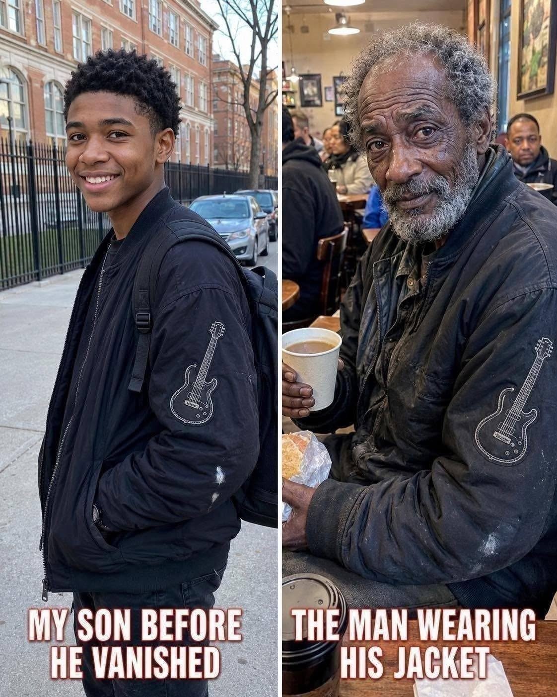 I Saw a Homeless Man Wearing My Missing Son’s Jacket – I Followed Him to an Abandoned House, and What I Found Inside Made Me Nearly Collapse yas aura no posa.