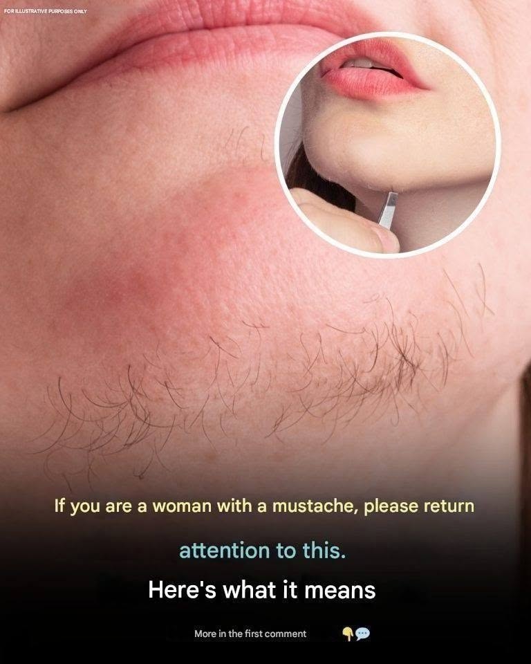 :A: woman’s chin hair is a sign of…See more