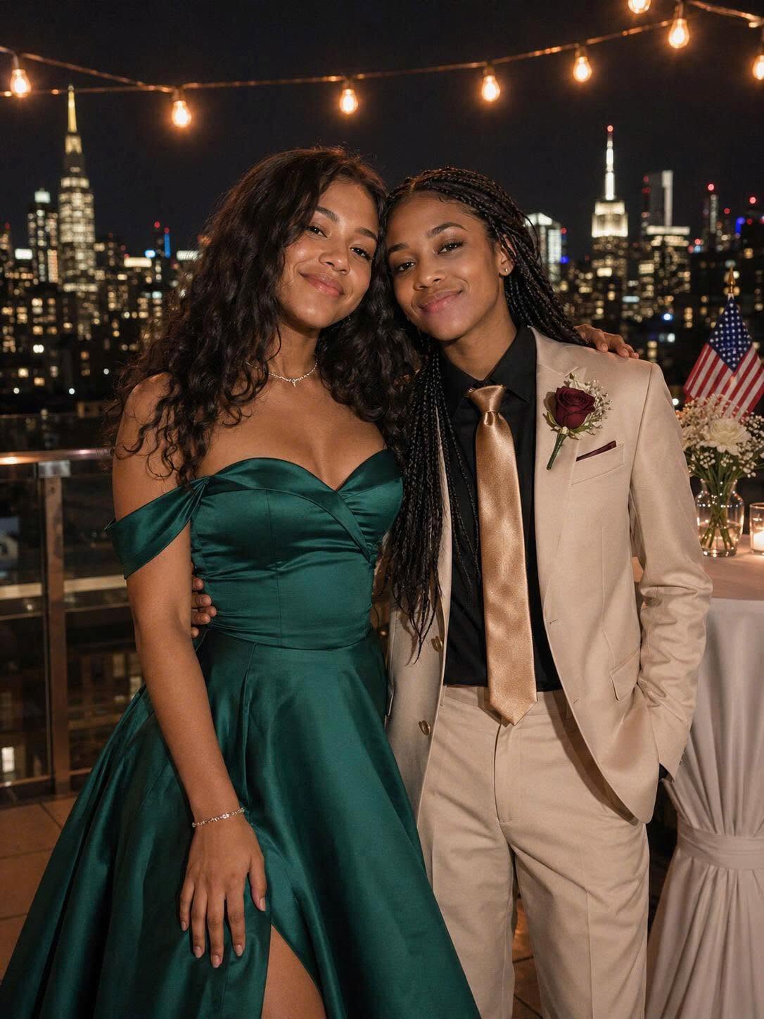My Daughter Gave up Her Dream Prom Gown to the Girl Who Couldn’t Afford One and Wore a Suit Instead – When She Walked Into the Gym, Her Principal Burst Into Tears and Called the Authorities