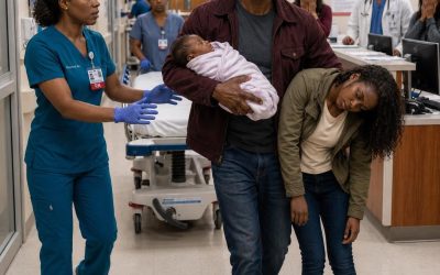 He Came Home Early And Found His Newborn Burning With Fever
