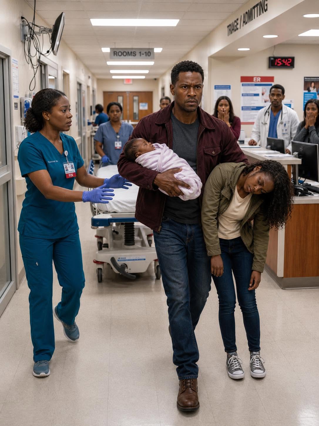 He Came Home Early And Found His Newborn Burning With Fever