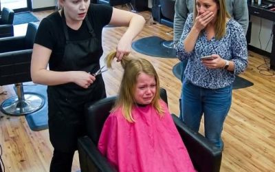 The Word Hidden A Beneath Her Hair A