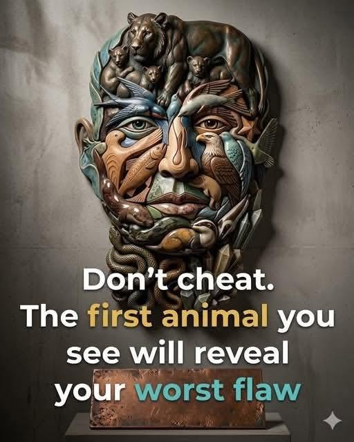 ;The first animal you notice may reveal your biggest personality flaw: a fun psychological test:;