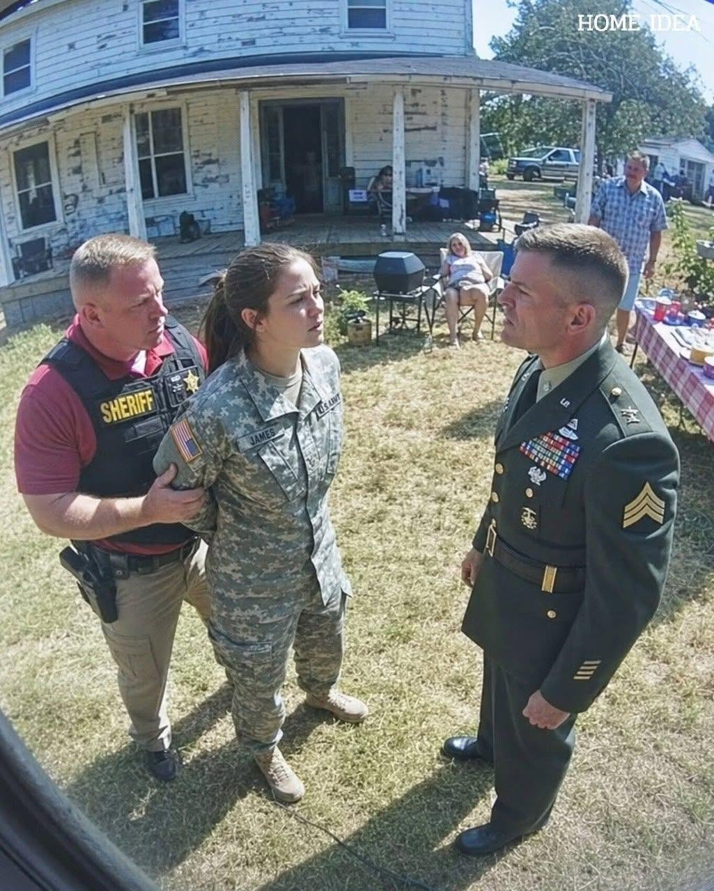 My Cousin Handcuffed Me at the Family BBQ to Prove I Was Nobody—Then Soldiers Arrived Calling Me General Klein