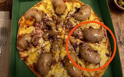 What You Saw on the Pizza (The “Scary” Truth)