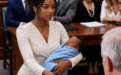 I walked into court holding my newborn son while my husband’s lawyer smiled like I was already defeated. 1
