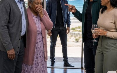 I bought my parents a 5,000 seaside mansion for their 50th anniversary, but when I arrived, my mother was crying and my father was shaking.