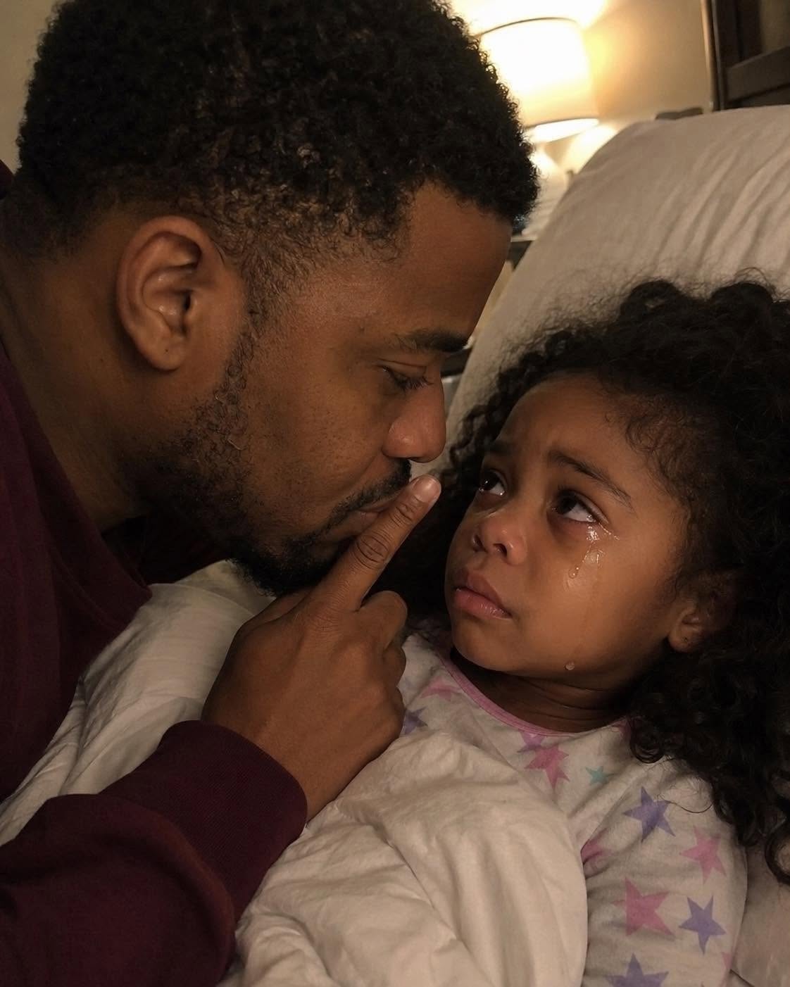 “Dad… my back hurts so much I can’t sleep. Mom said I shouldn’t tell you.”