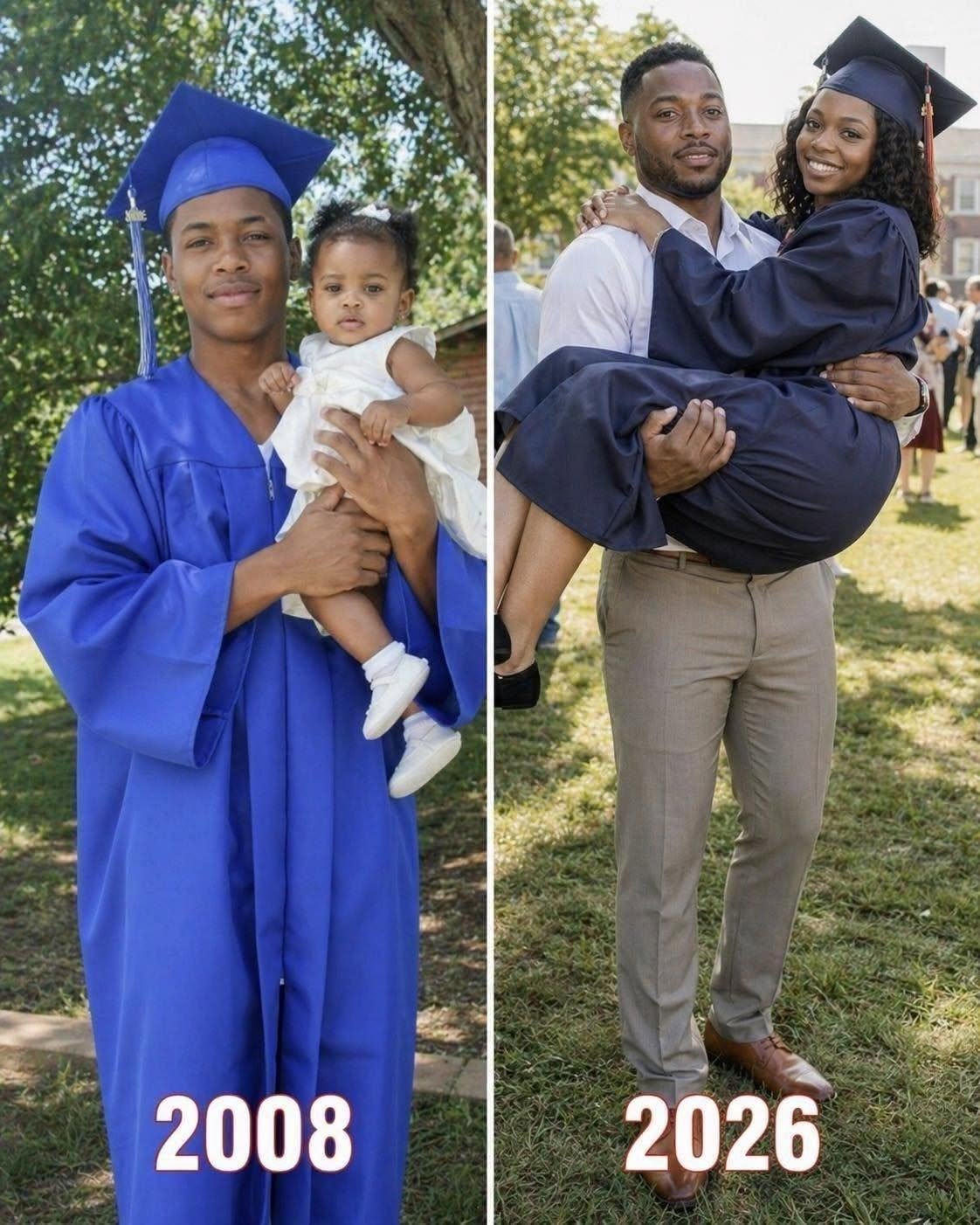 My Dad Raised Me Alone After My Birth Mother Left Me in His Bike Basket at 3 Months Old – 18 Years Later She Showed up at My Graduation part1
