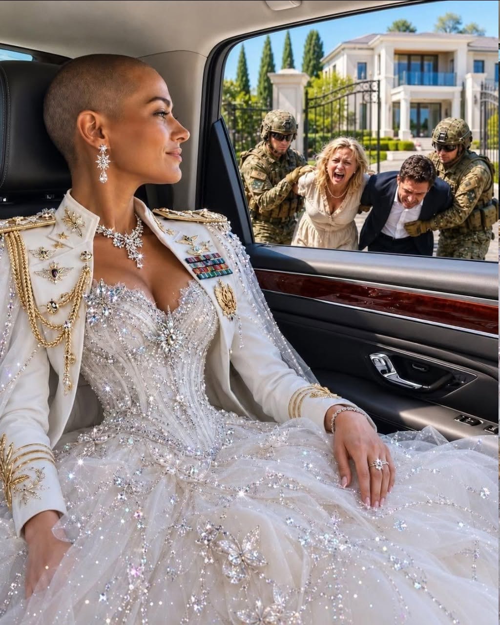 My mother-in-law shaved my head while I slept on the very night the United States Army promoted me into one of the most important commands of