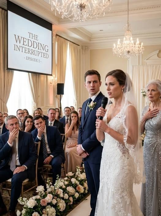 An hour before the wedding, I overheard my fiancé whispering to his mother, “I don’t care about her – I only want her money.” I wiped away my tears, walked up to the altar, and instead of saying “I do,” I said something that made my mother-in-law clutch her chest right there in the hall…