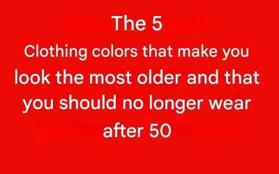 5 colors to avoid after 50: they can dull your glow