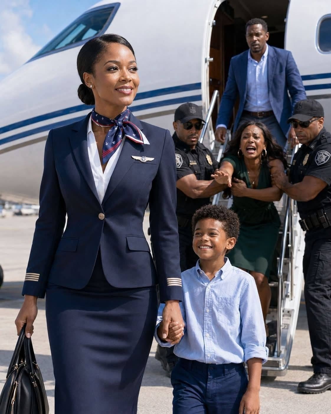 I Caught My Husband With His Mistress on My Flight—Then the Purser Began a Plan to Destroy His  Million Empire.