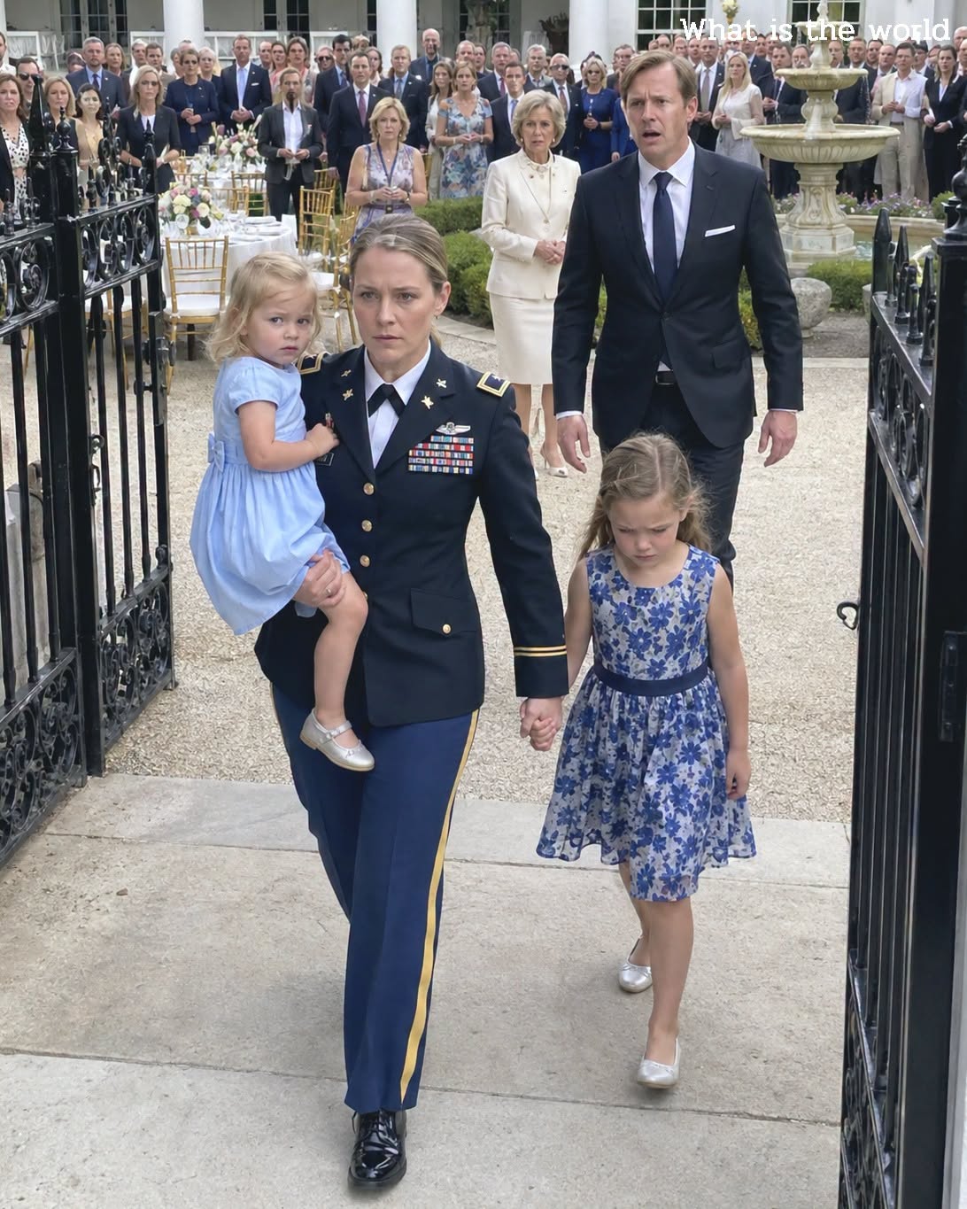 PART 2: My mother-in-law took the dinner plates away from my two little daughters in front of nearly a hundred guests and calmly announced, “The best table is for women who give this family sons. M1